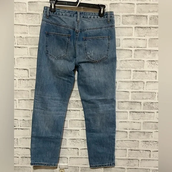 Women’s People’s Project LA distressed medium wash jeans- size 27 - Picture 2 of 4